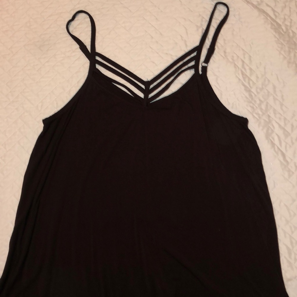 Torrid strappy black tank